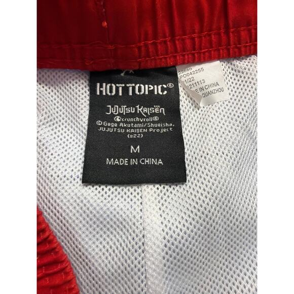 Jujutsu Kaisen Men's Blue Wash Swim Trunks Size Medium M New Anime Satoru Gojo - Picture 7 of 8